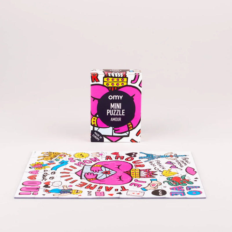 [2 Pack] OMY Mini Puzzle - 4 variants