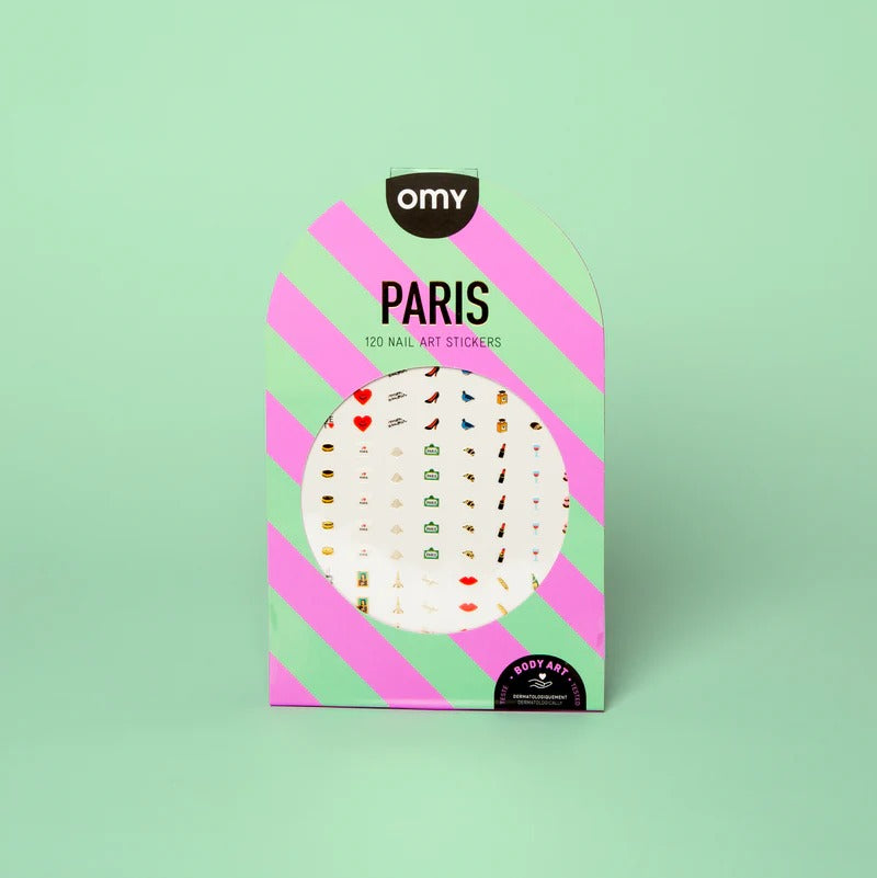 [2 Pack] OMY Nail Art - 4 Design