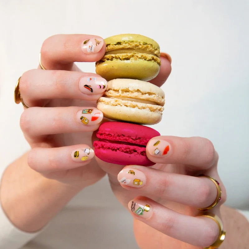 [2 Pack] OMY Nail Art - 4 Design