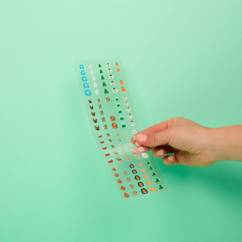 [2 Pack] OMY Nail Stickers - 5 Designs