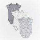 Not Too Big Elephant Bodysuits 3pk