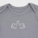 Not Too Big Elephant Bodysuits 3pk