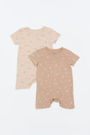 Not Too Big Capy Romper 2pk