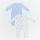 Not Too Big Penguin Sleepsuits 2pk