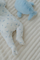 Not Too Big Whaley Sleepsuits 2pk