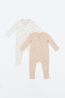 Not Too Big Capy Sleepsuits 2pk