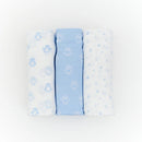 Not Too Big Essential Bamboo Swaddles 3pk - 3 Designs