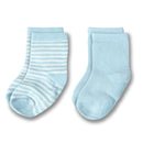 [3 Pack] Not Too Big Bamboo Blue Socks 2pk