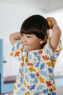 [2 Pack] Not Too Big Birds Oversized Tee - Playground