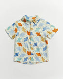 Not Too Big Birds Collared Shirt - Playground