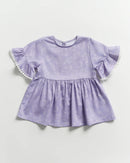 Not Too Big Birds Bamboo Blouse - Lilac