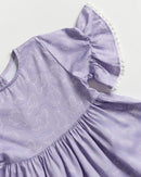 Not Too Big Birds Bamboo Blouse - Lilac