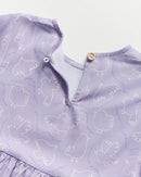 Not Too Big Birds Bamboo Blouse - Lilac