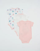 Not Too Big Kitten Bodysuits 3pk