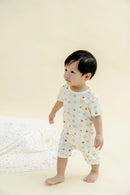Not Too Big Breakfast Bunch Romper 2pk