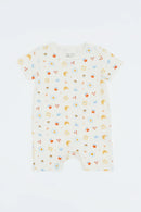 Not Too Big Breakfast Bunch Romper 2pk