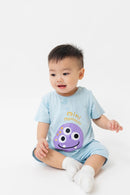 Not Too Big Monster Romper 2pk