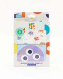 Not Too Big Monster Romper 2pk