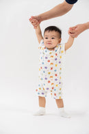 Not Too Big Monster Romper 2pk