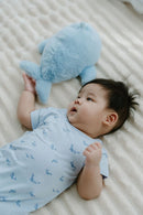 Not Too Big Whaley Romper 2pk