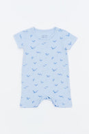 Not Too Big Whaley Romper 2pk