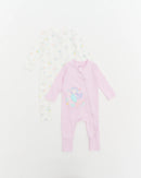 Not Too Big Mermaid Sleepsuits 2pk