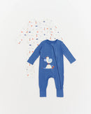 Not Too Big Captain Sleepsuits 2pk