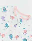 Not Too Big Kitten Sleepsuits 2pk