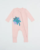 Not Too Big Kitten Sleepsuits 2pk
