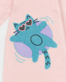 Not Too Big Kitten Sleepsuits 2pk