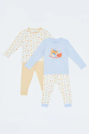 Not Too Big Breakfast Bunch Pyjamas 2pk