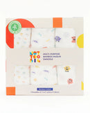Not Too Big Bamboo Swaddles 3pk - 7 Designs