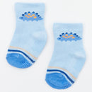 [2 Pack] Not Too Big Dino Socks 2pk