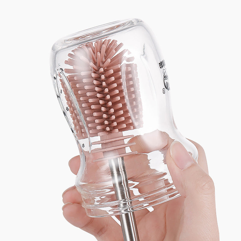 Haakaa Double Ended Silicon Bottle Brush - 2 Color