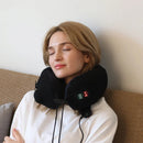 Travelmall Multi-Functional 4-in-1 Massage & Heat Pillow with Patented Pump