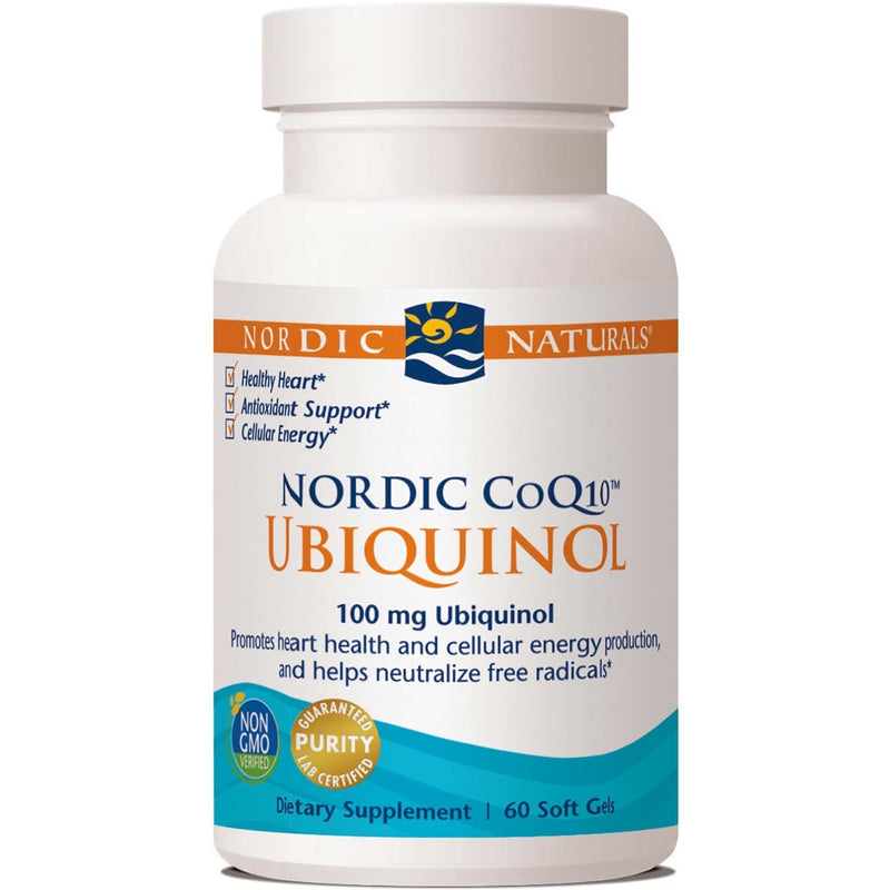 Nordic Naturals CoQ10 Ubiquinol, 60 sgls.