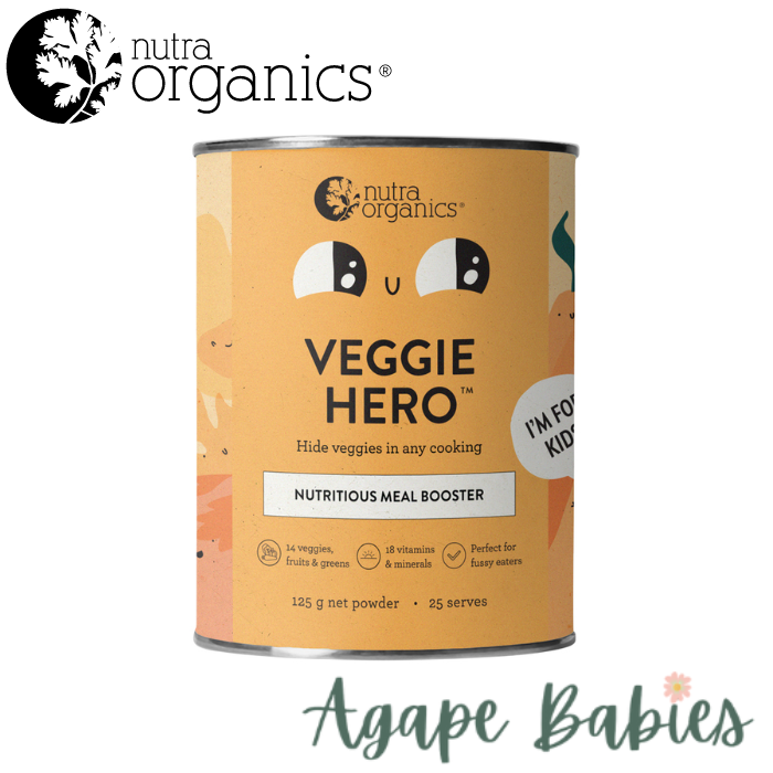 Nutra Organics Veggie Hero - 125g