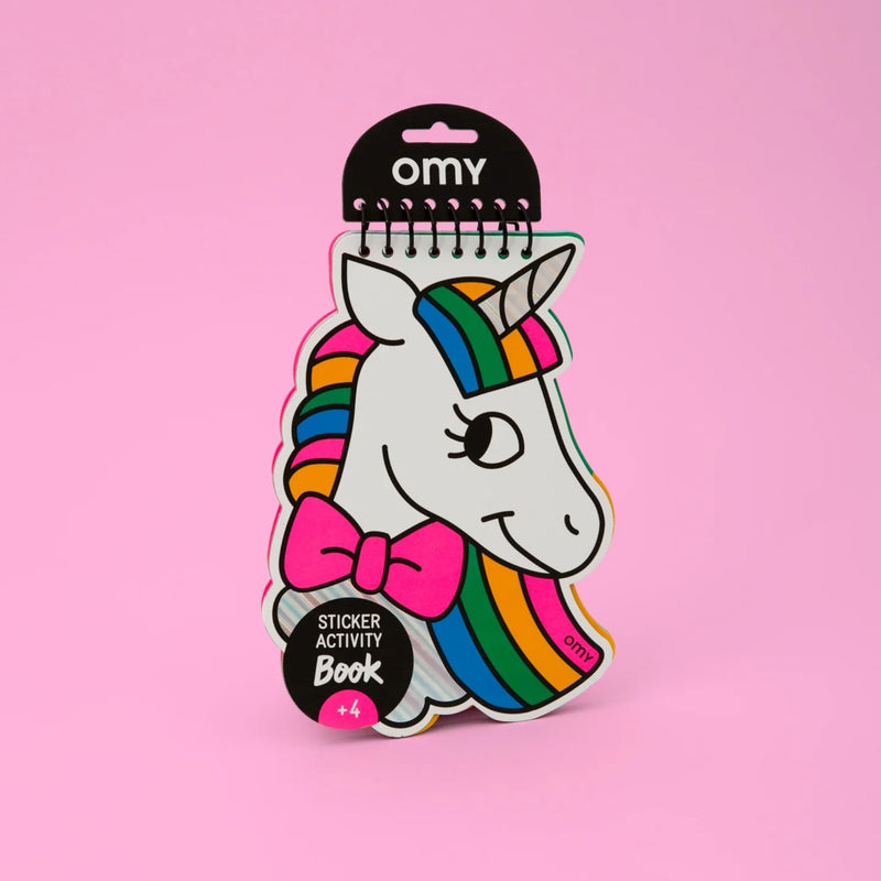 [2 Pack] OMY Sticker Activity Notebook - 3 Designs