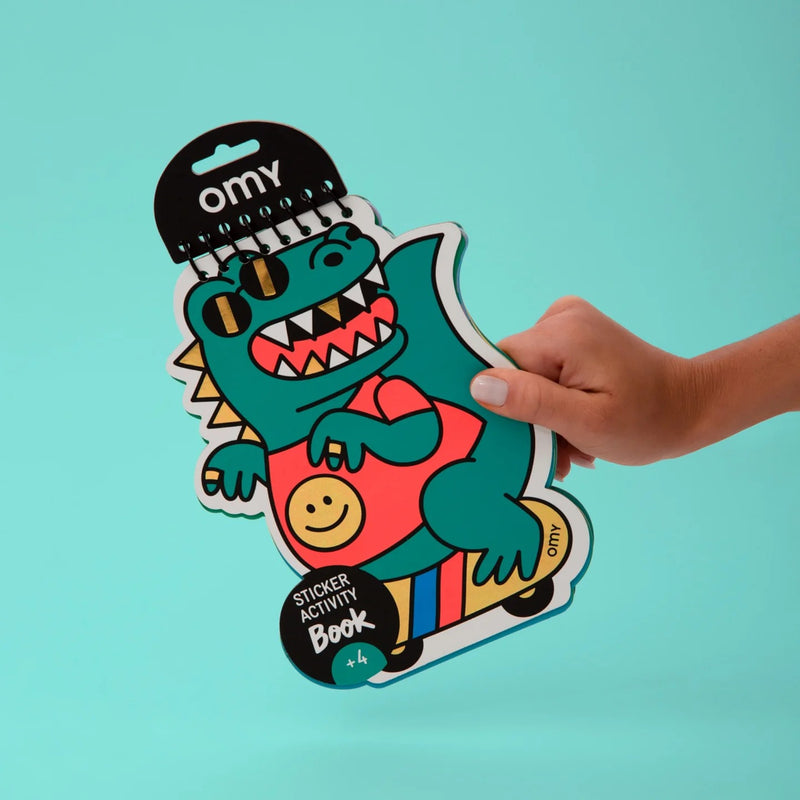 [2 Pack] OMY Sticker Activity Notebook - 3 Designs