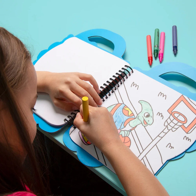 OMY Super Colouring & Stickers Book - 3 Designs