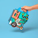 OMY Super Colouring & Stickers Book - 3 Designs