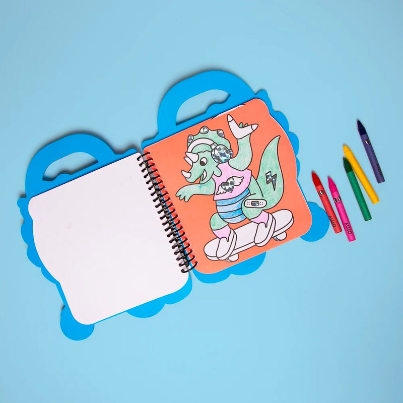 OMY Super Colouring & Stickers Book - 3 Designs
