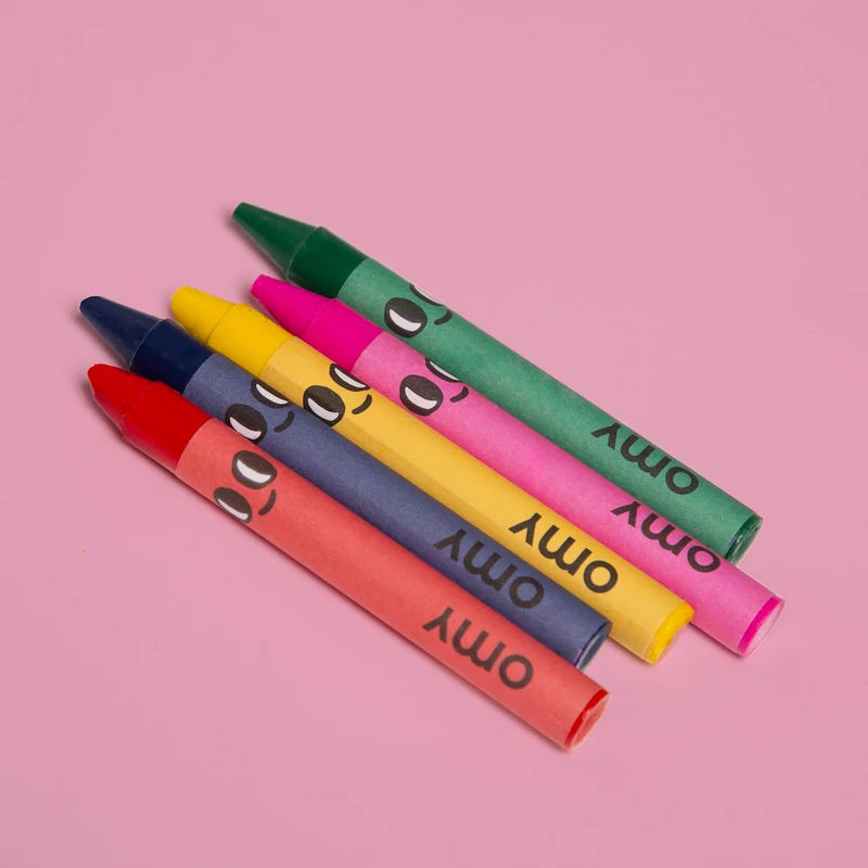 OMY Super Colouring & Stickers Book - 3 Designs