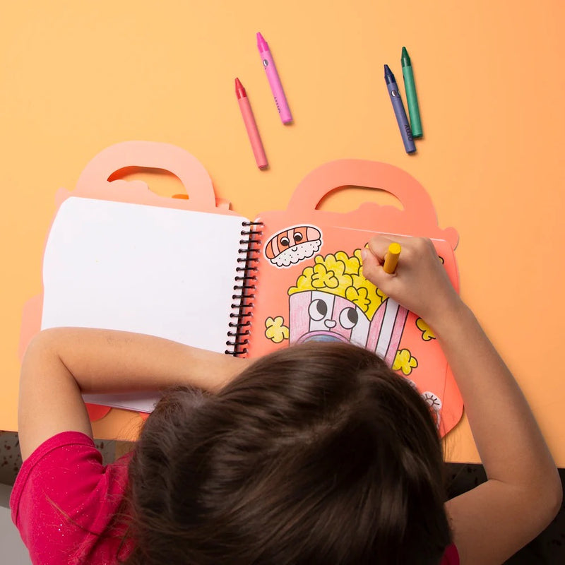 OMY Super Colouring & Stickers Book - 3 Designs