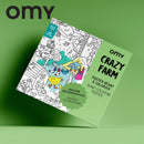 OMY Giant Coloring Poster (100 x 70cm) - 13 Designs