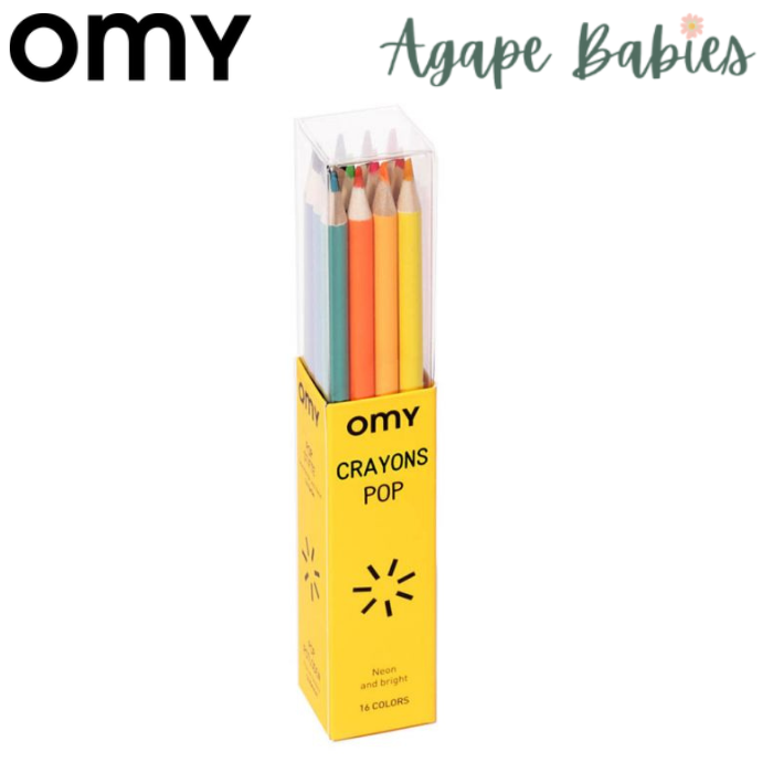 OMY 16 Crayons - Pop