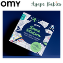 OMY Giant Coloring Poster - Space Station + Stickers (100 x 70cm)