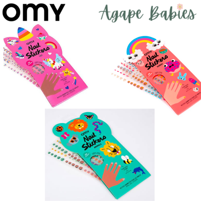 OMY Nail Stickers - 3 Designs