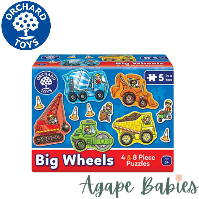 Orchard Toys First Puzzle - Big Wheels