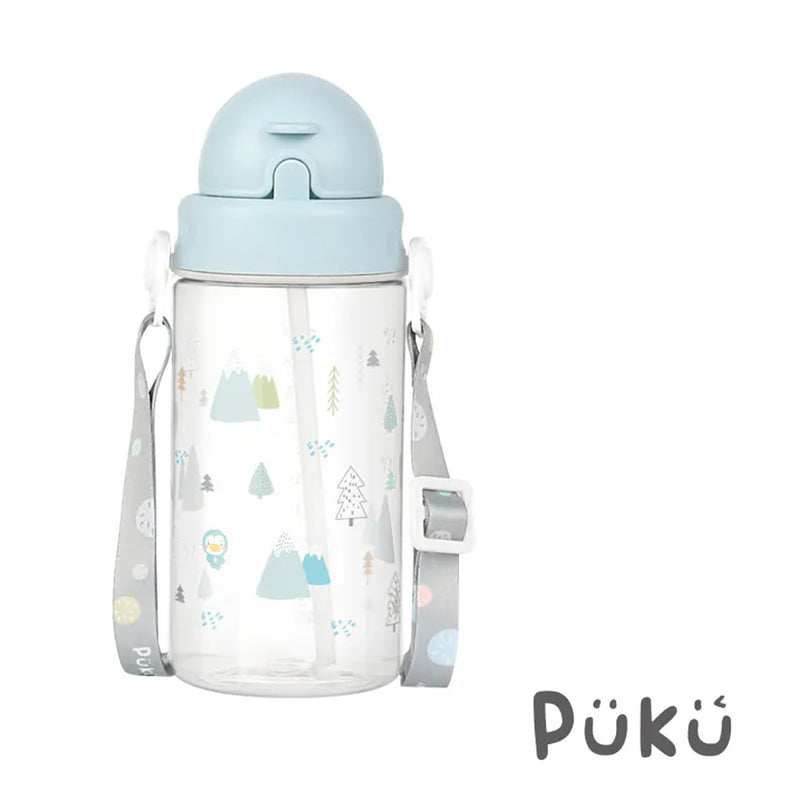 Puku Tritan Straw Bottle 330ml/500ml